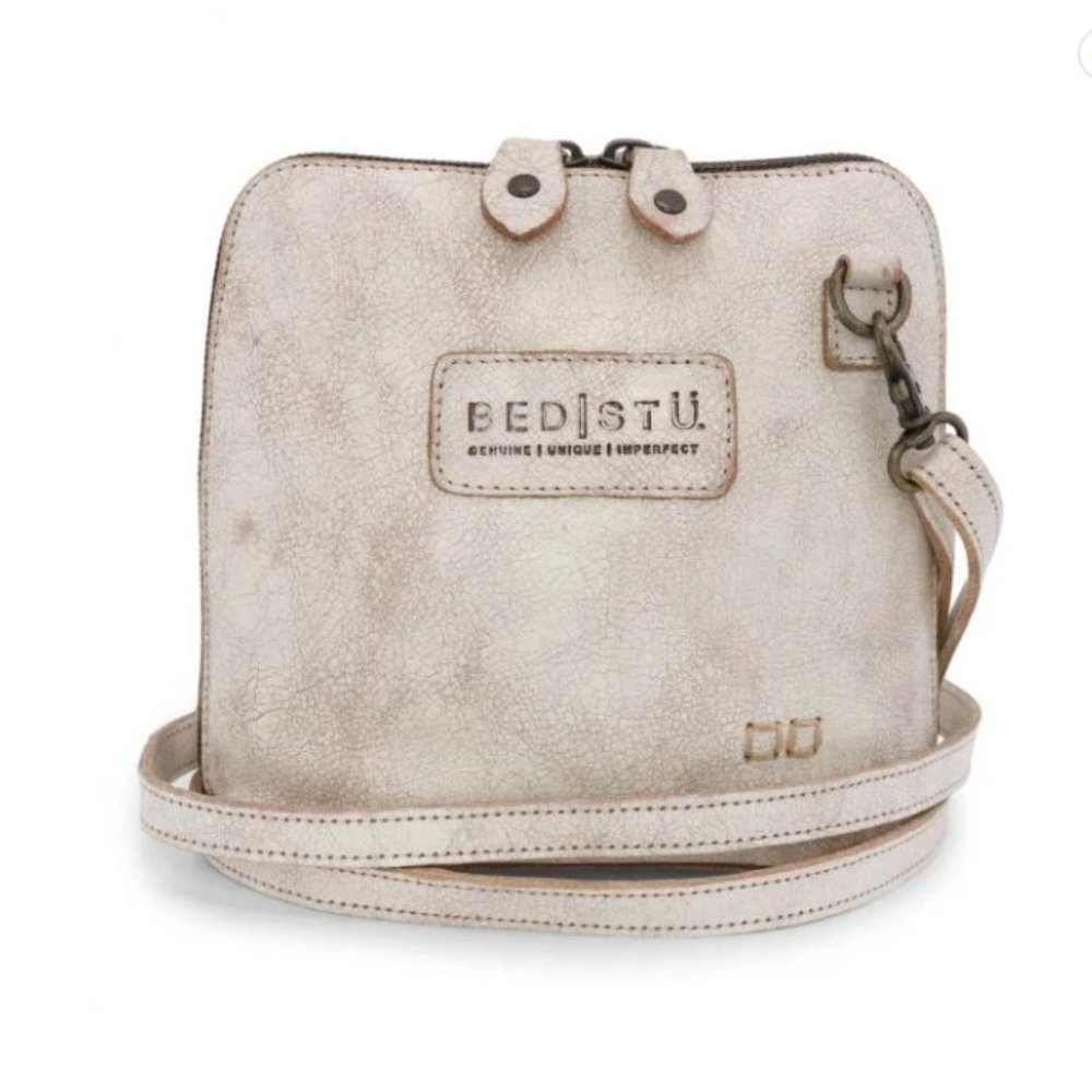 Bed l Stu Ventura Crossbody Leather Nectar Lux New - Picture 3 of 7